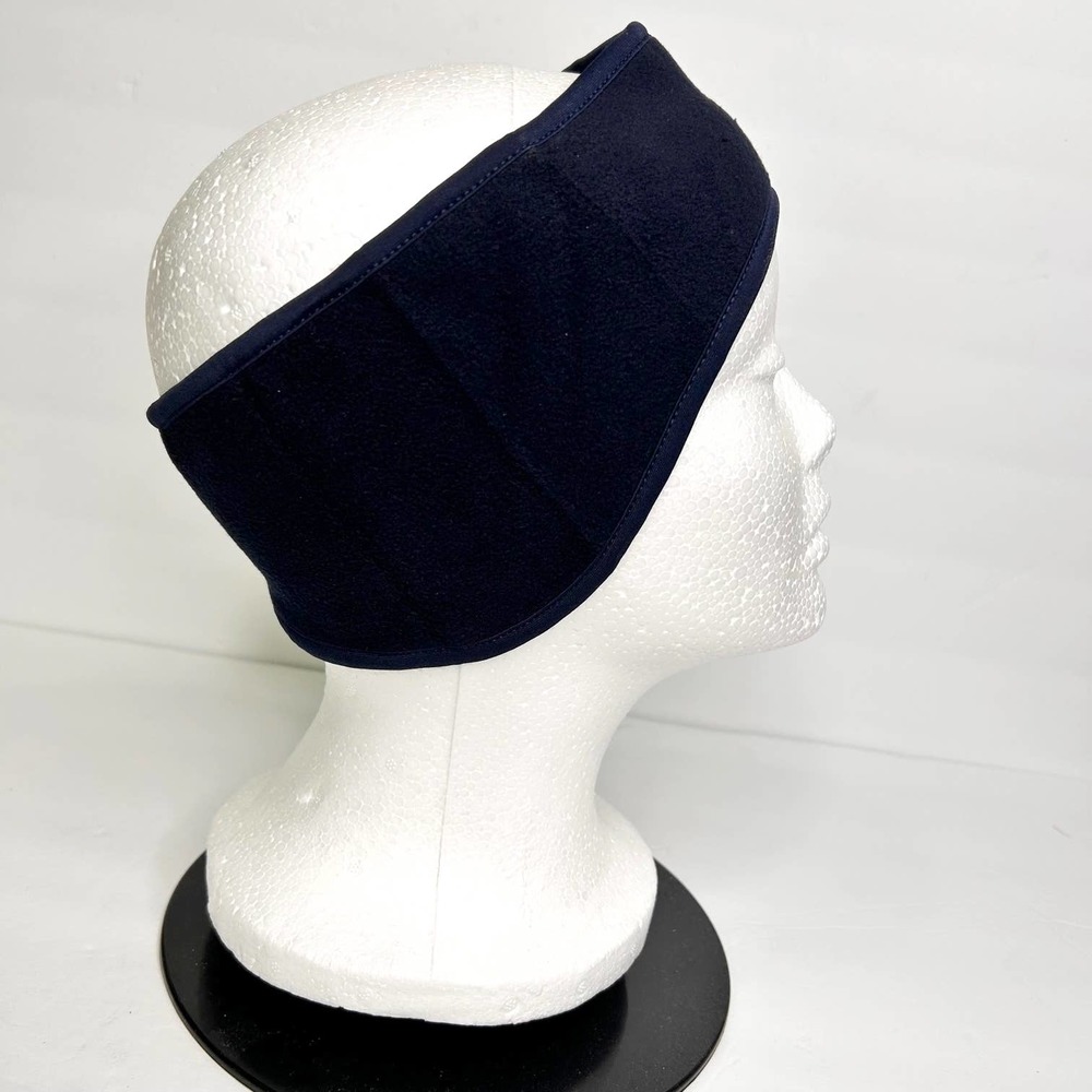 Unisex Fleece Running Headband Earmuffs Blue, Gray, Black - NIP - Picture 2 of 5